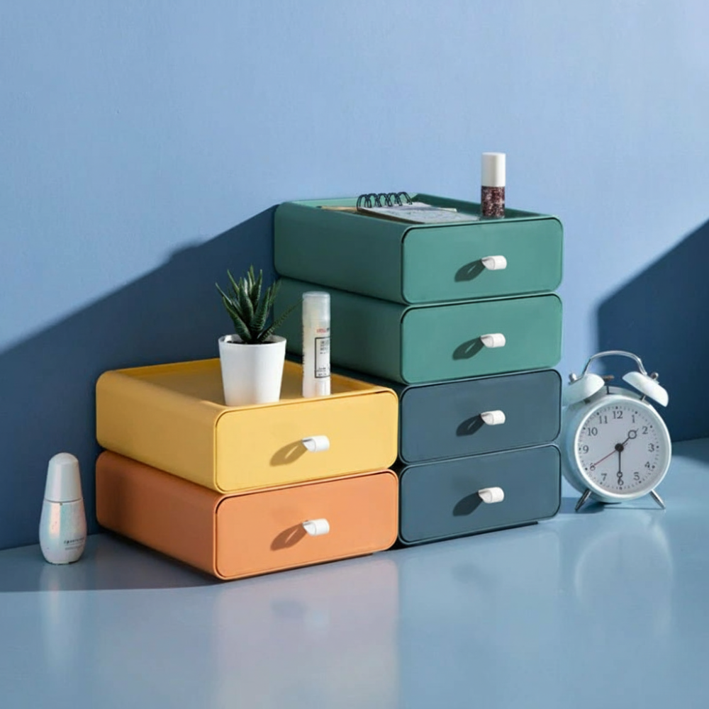 Stapelbare Opbergdozen Kunststof Opbergsysteem Moderne Design