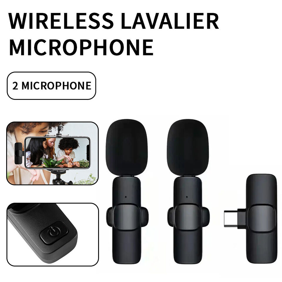 Variant image for ProAudio™ – Draadloze Lavalier Microfoon met Ruisreductie en Eenvoudige Setup-2