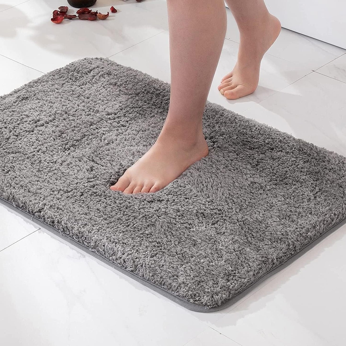 Badmat Antislip Sneldrogend Microvezel 50x80cm Luxe Badkamermat
