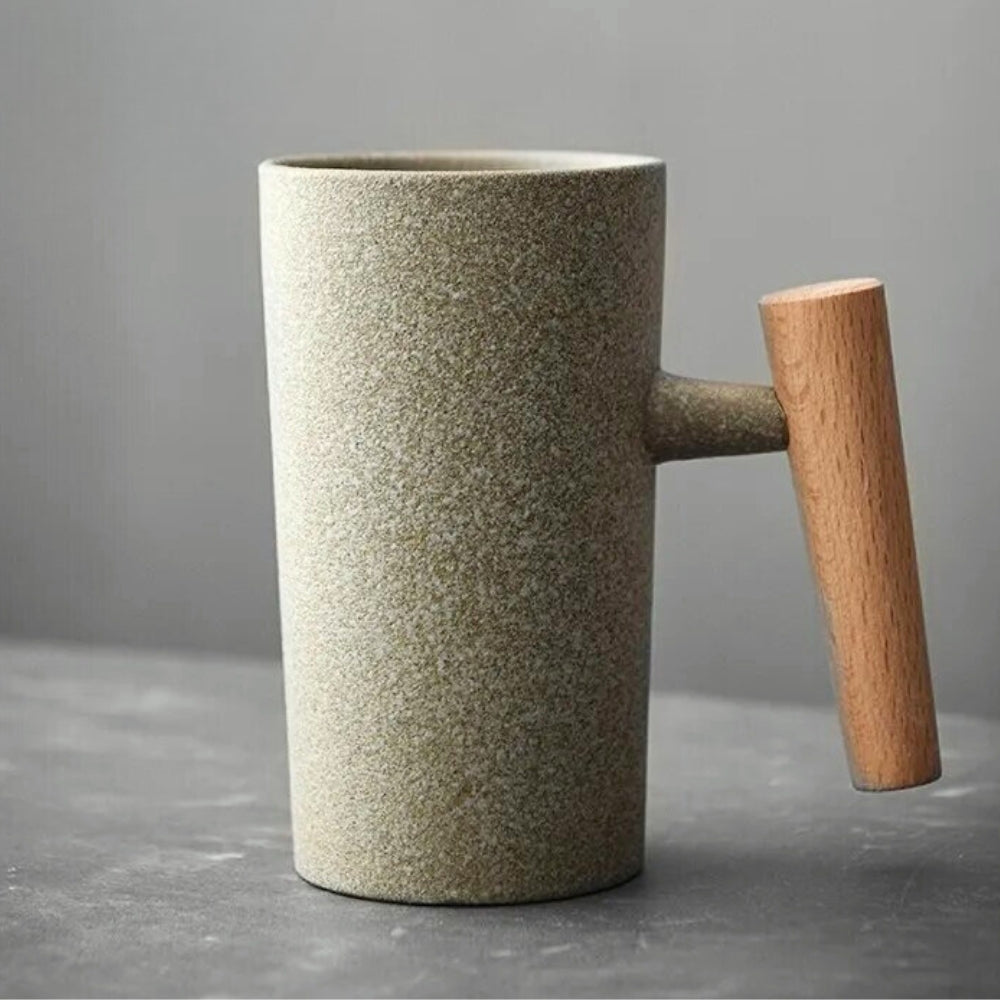 Keramische Koffiekoppen met Natuurlijke Ontwerpen