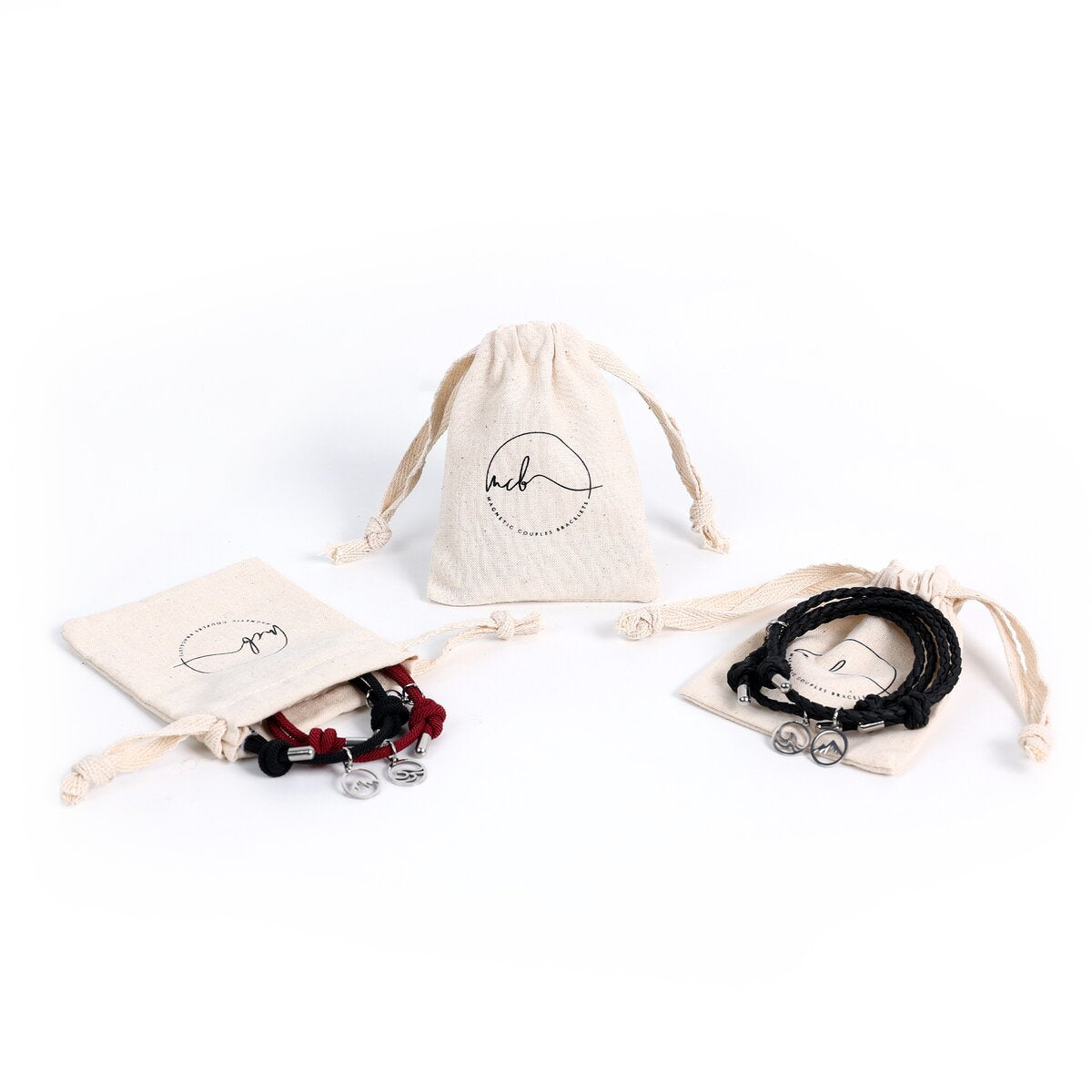 Magnetische Armband voor Koppels met Speciale Connectie Functie