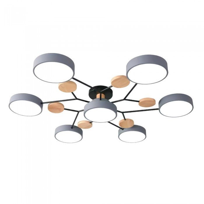 LED Plafondlamp Scandinavisch Design Vertakt Modern