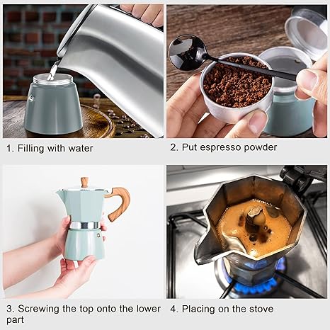 Espresso Machine Percolator voor Onderweg