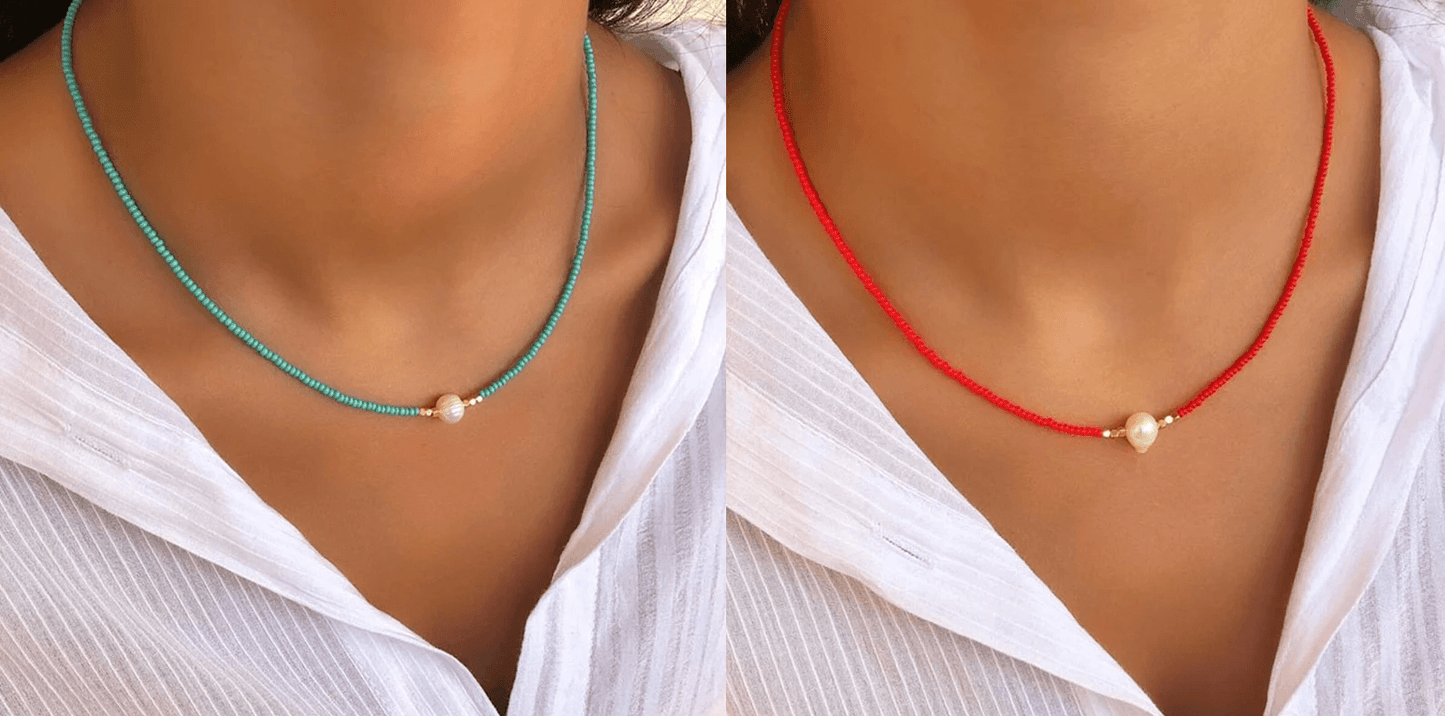 Natuurlijke Parel Ketting Elegante Accessoire