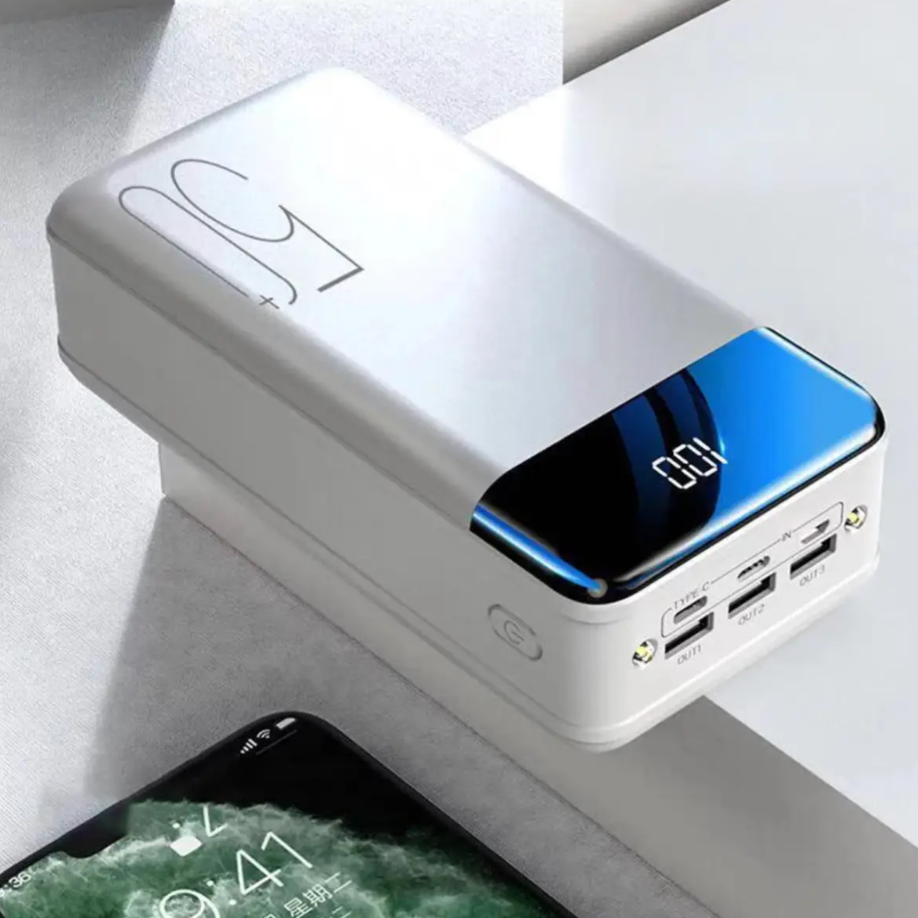 Externe Batterij 100.000mAh Hoge Capaciteit Powerbank