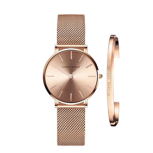 Horloge Set Hannah Martin | Elegante Tijdloze Klokken