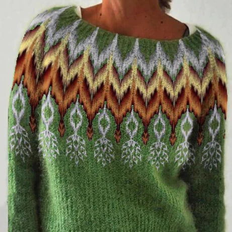 Retro Trui voor Vrouw Stijlvol en Comfortabel