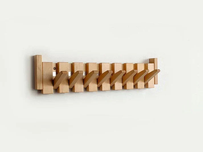 Pianokapstok van Massief Hout met Haken voor Muurmontage