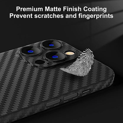 Dunne iPhone Hardcase 0.3mm Matte Beschermhoes