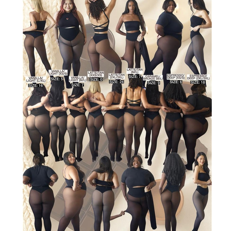 Warme Fleece Leggings voor Vrouwen met Taille Bepaling