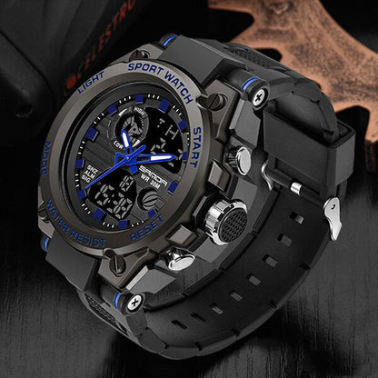 Militair Horloge voor Heren met Leerband