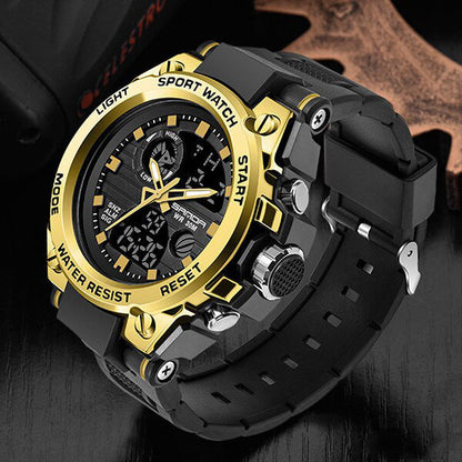 Militair Horloge voor Heren met Leerband