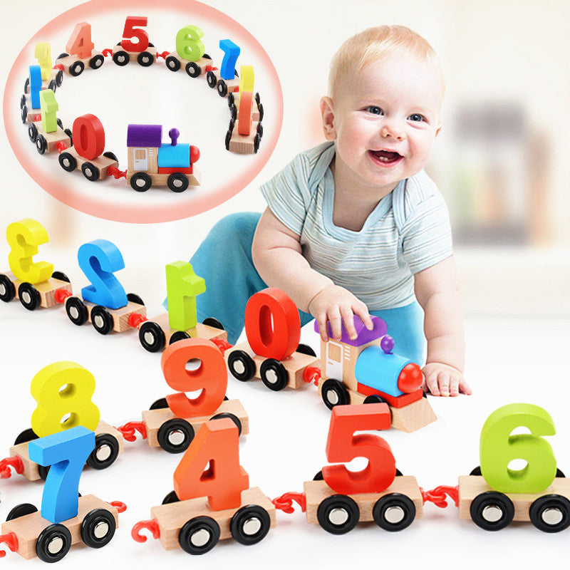 Kinderen Trein Leren en Spelen Set