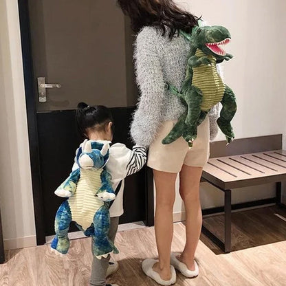 Knuffelbare Kinder Rugzak Zachte Dino Design