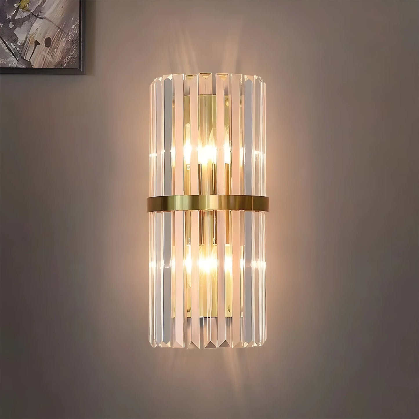 Wandlamp Roestvrij Staal Modern Luxe Design voor Woonkamer
