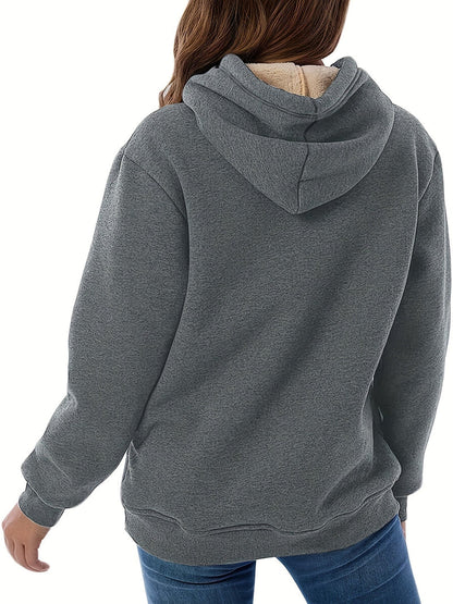 Faux Fur Hoodie Zacht en Warm voor Dames