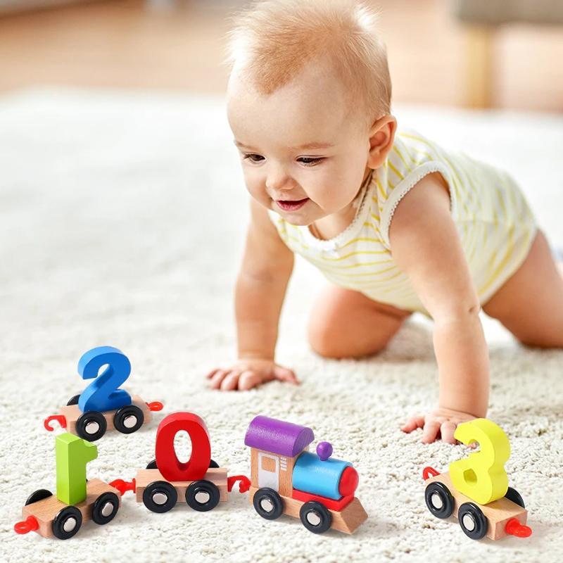 Kinderen Trein Leren en Spelen Set