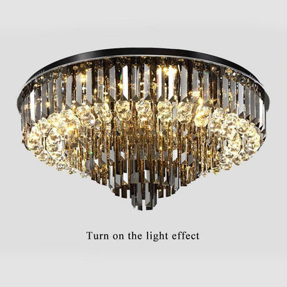 Kroonluchter Luxe Kristallen Spiegel Design