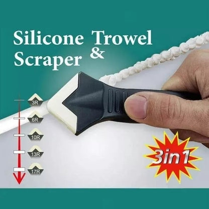 Siliconen Schraper Set 5-in-1 Multifunctioneel Gereedschap voor Afdichtingen