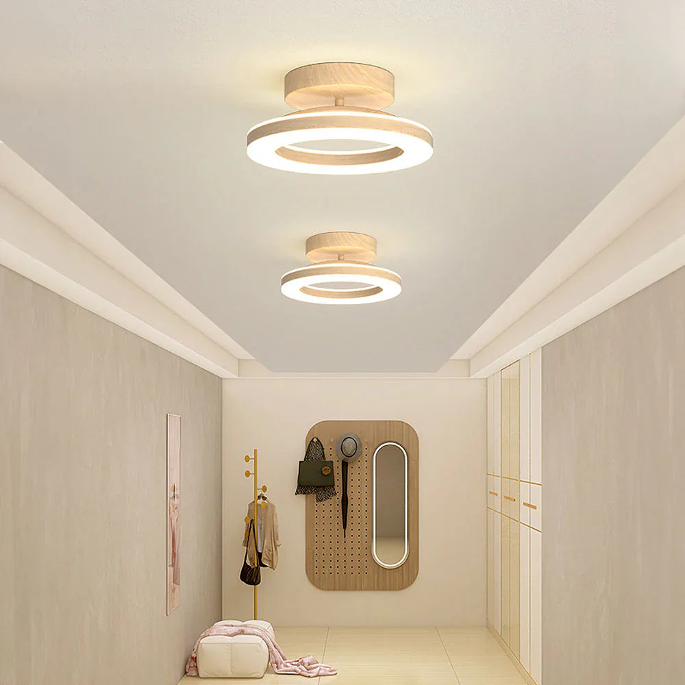 Ronde LED Plafondlamp Acryl Modern voor Hal en Entree