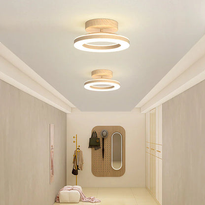 Ronde LED Plafondlamp Acryl Modern voor Hal en Entree
