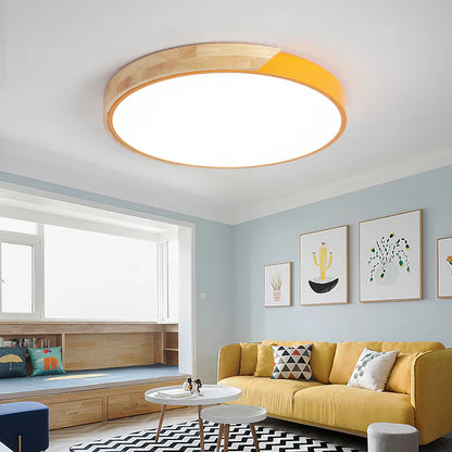 Ronde LED Plafondlamp met Kleurverandering