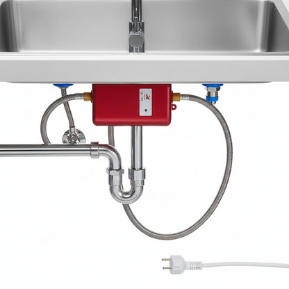 Elektrische Boiler Tankloos Slim Heet Water Verwarmer met Beveiliging