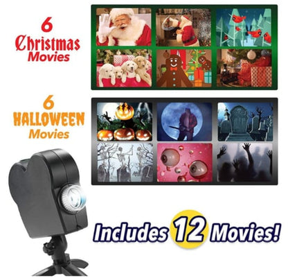 Halloween Projector met Holografische Effecten voor Spookachtige Sfeer
