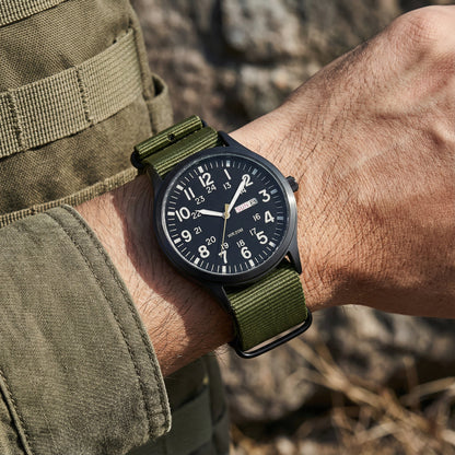 Heren Horloge Outdoor Waterdicht Roestvrij Staal Saffierglas