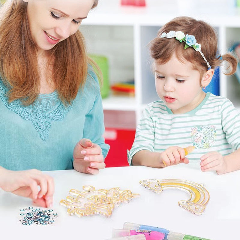 Kleurrijke Knutselset voor Kinderen Ontwerpen en Creativiteit