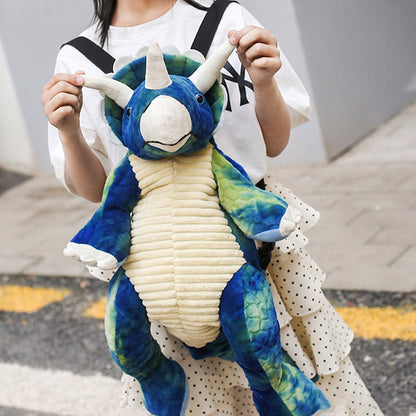 Knuffelbare Kinder Rugzak Zachte Dino Design
