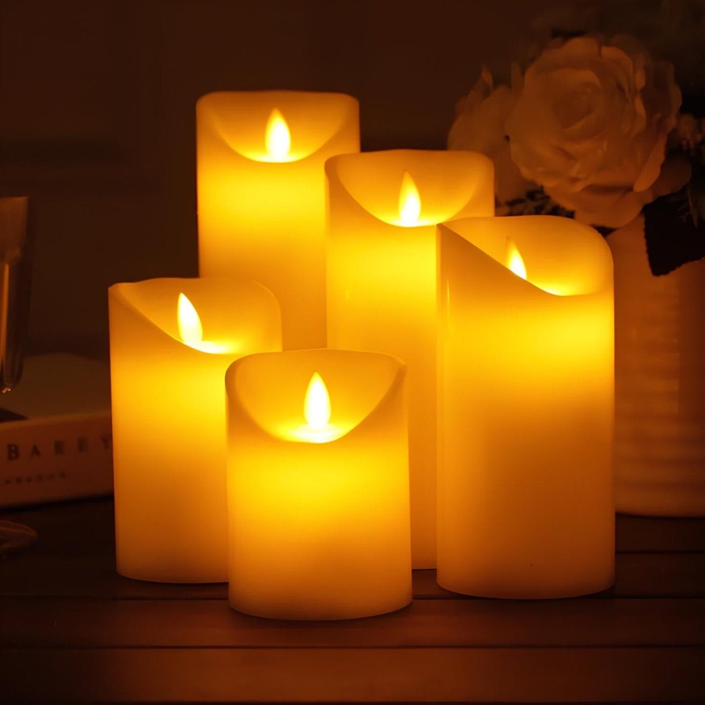 LED Kaarsen op Batterij Veilig en Realistisch