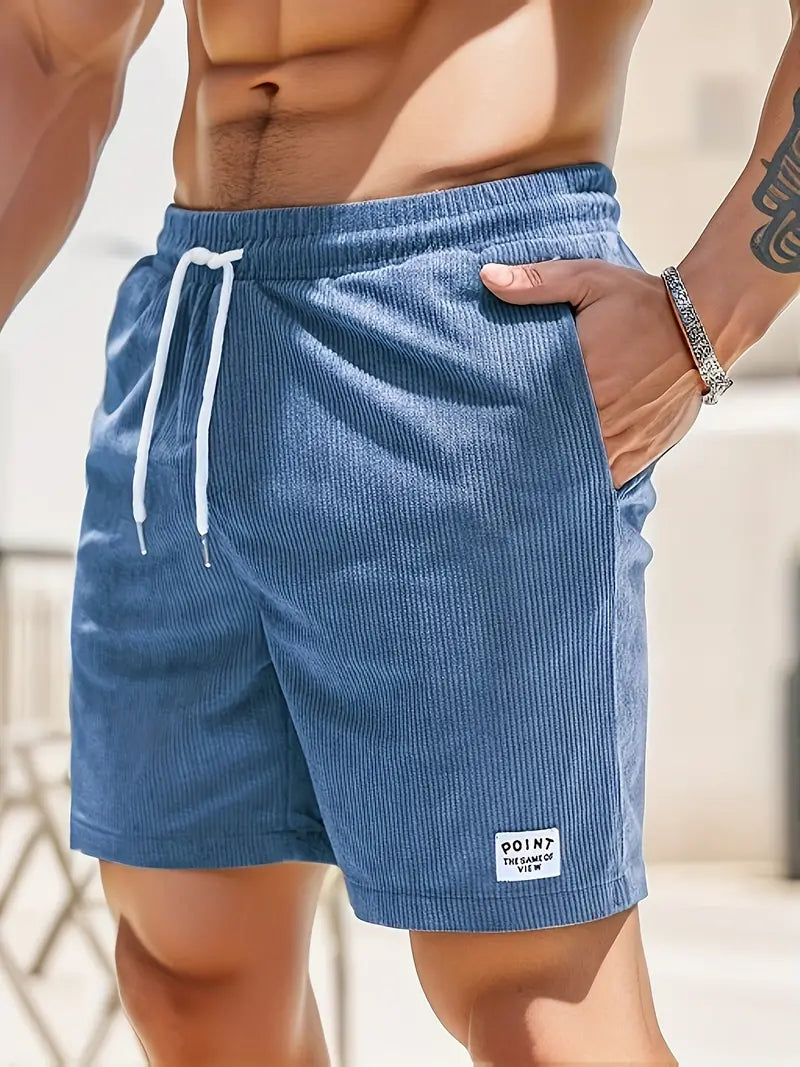 Variant image for Enzo™ – Heren Korte Broek van Corduroy met Verstelbare Taille en Comfort-7