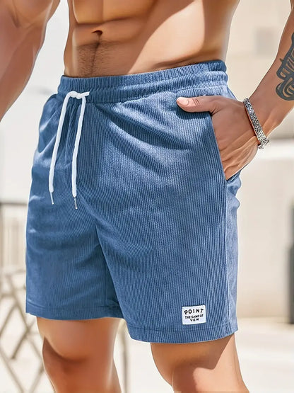Variant image for Enzo™ – Heren Korte Broek van Corduroy met Verstelbare Taille en Comfort-7