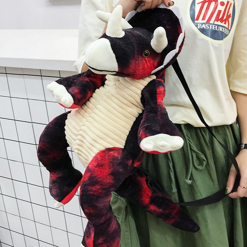 Knuffelbare Kinder Rugzak Zachte Dino Design