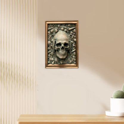 Halloween Schedel Fotolijst Hanger Spreek Geen Kwaad Decoratie
