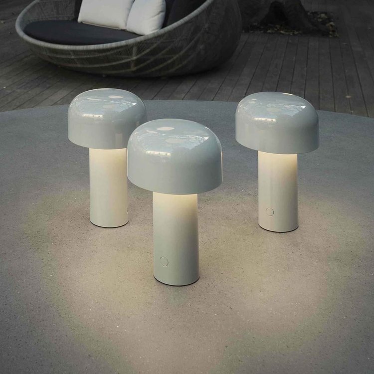Oplaadbare Tafellamp Paddestoelvorm Modern Design