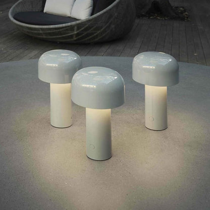 Oplaadbare Tafellamp Paddestoelvorm Modern Design