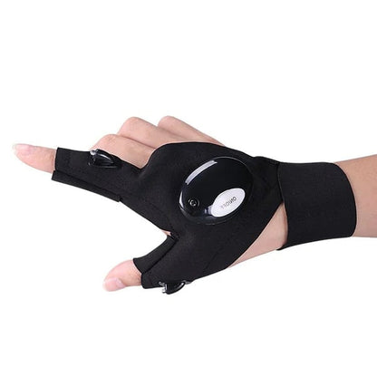 LED Zaklamp Waterdicht met Handschoenen voor Buitengebruik