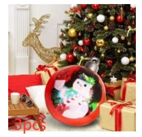 Kerstbal Buiten Decoratie 60cm Weerbestendig PVC