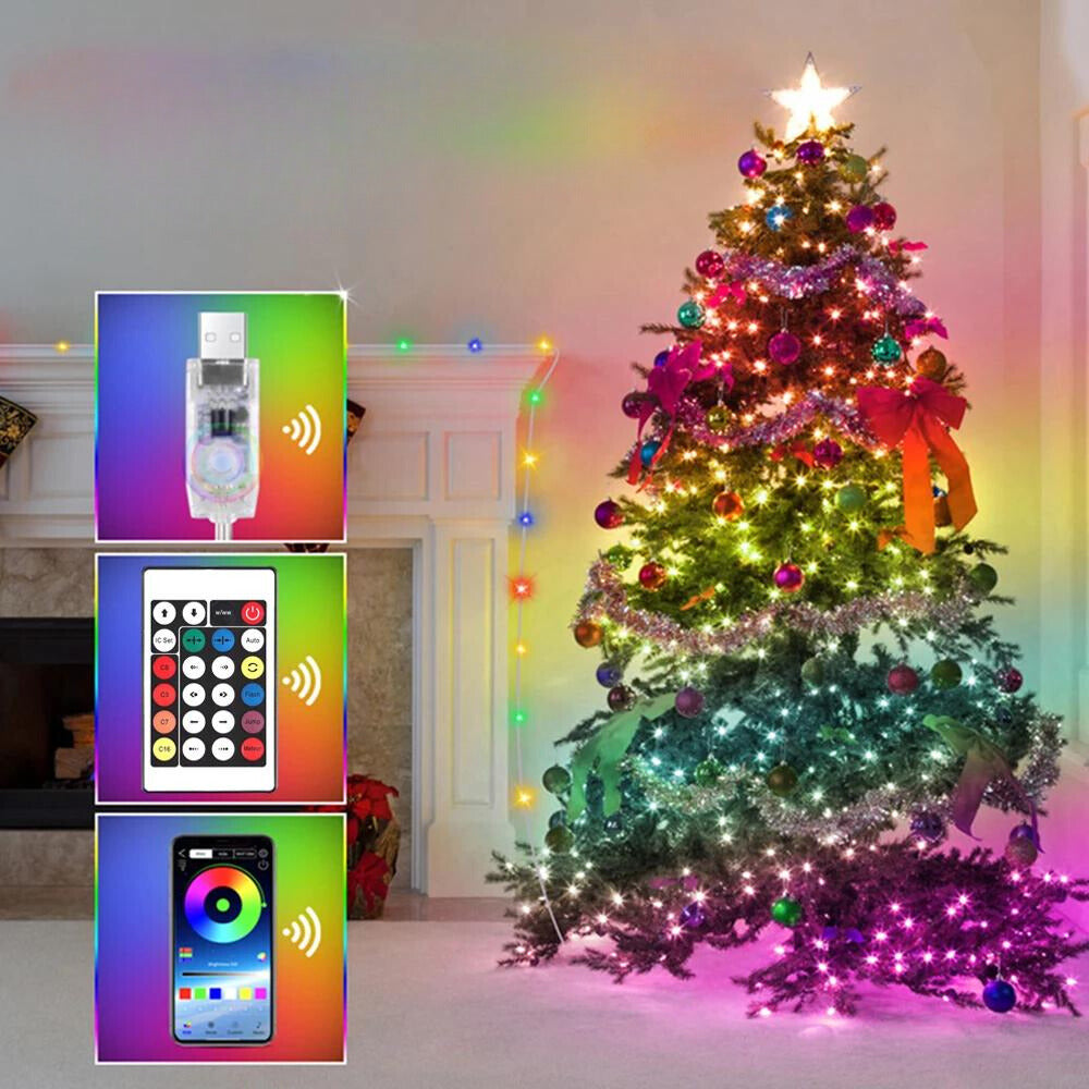 Kerstverlichting LED Uniek met Afstandsbediening en App