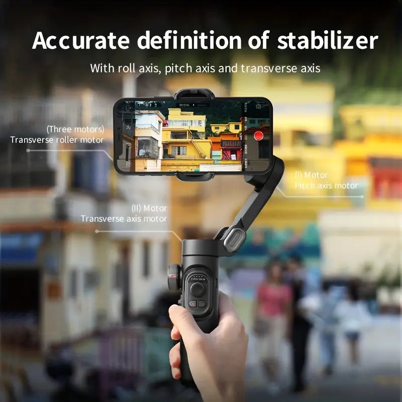 Vouwbare Smartphone Gimbal Stabilizer voor iPhone en Android