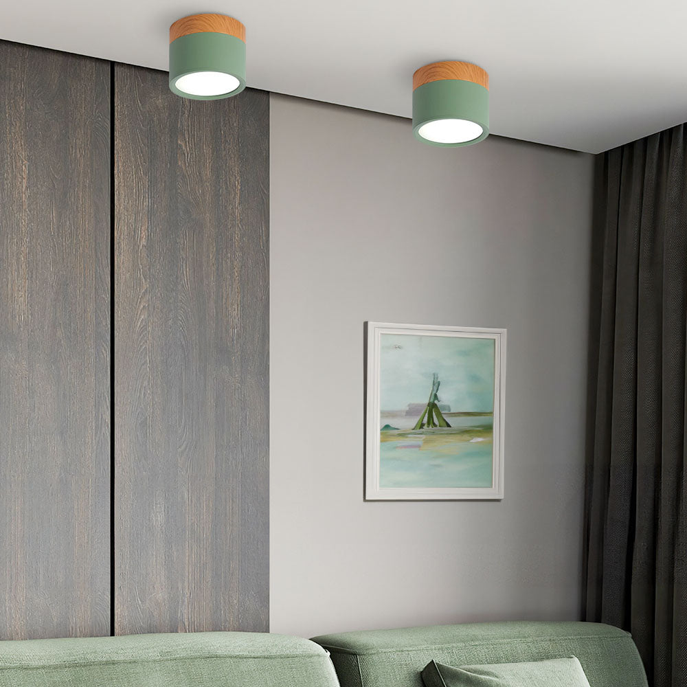 LED Plafondlamp Compact Modern Aluminium Design