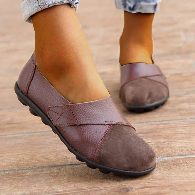Easeluxe™ – Vrouwen Slip-On Orthopedische Schoenen Ergonomisch Comfort-5