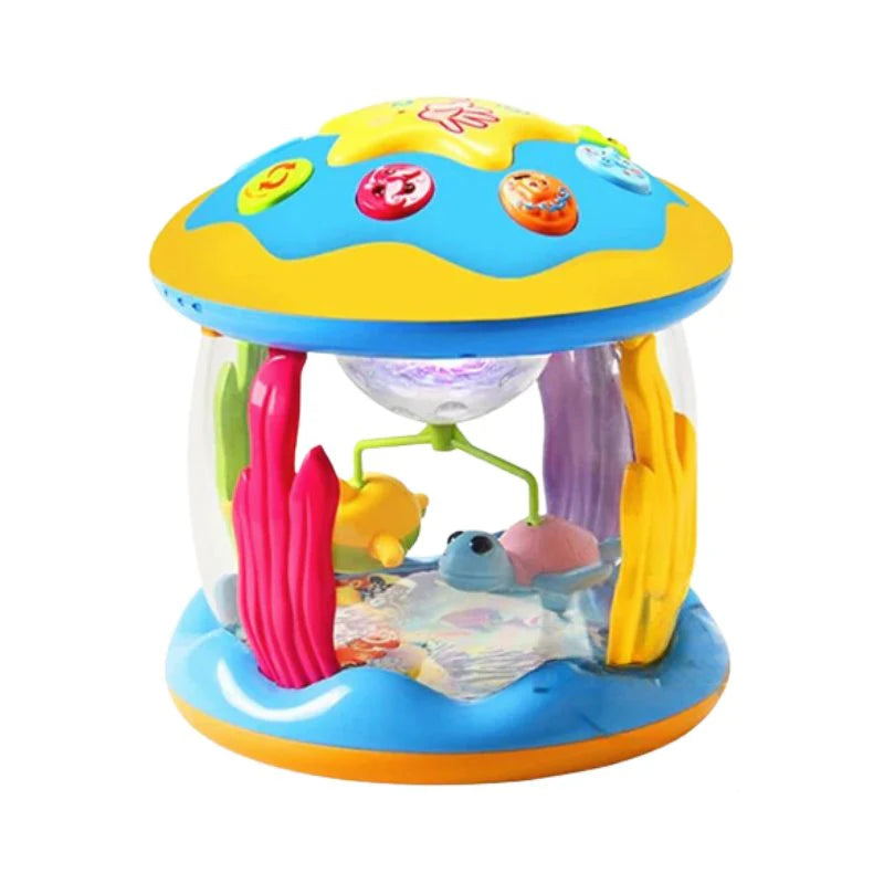 Baby Licht- en Geluidtrommel met Magisch Effect - Velinix