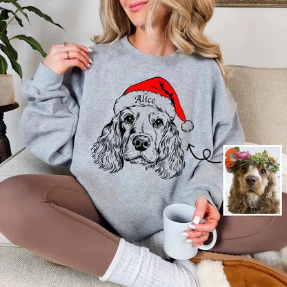Kersttrui met Huisdier Personalisatie Warm en Cozy