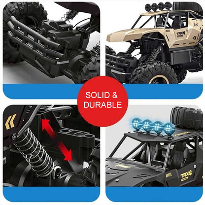 RC Monstertruck 6WD met LED Licht en Hoge Snelheid voor Offroad