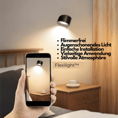 Draadloze Wandlamp Verstelbaar LED met Oplaadbaar USB