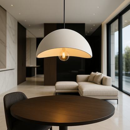 Hanglamp Glas Metaal Dimbaar voor Woonkamer Eetkamer