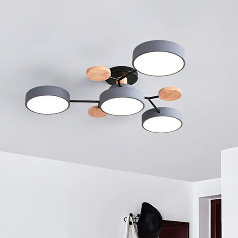 Ronde LED Plafondlamp Modern Woonkamer Lamp Dimbaar